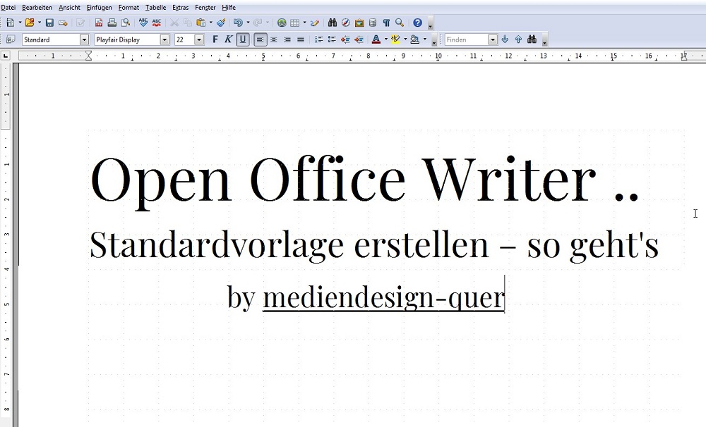 Open Office Writer Eigene Standardvorlage Erstellen So Geht S Webdesign Oberwart Vom Konzept Bis Zur Fertigen Firmenwebseite