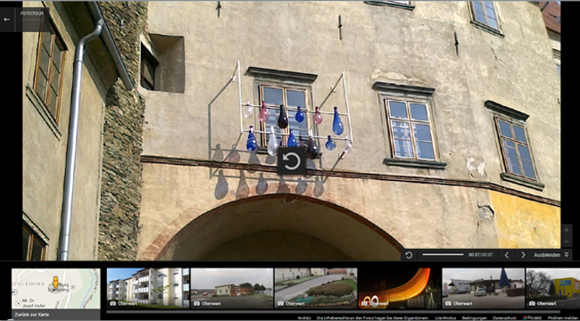 Neue Google Maps Burg Schlaining