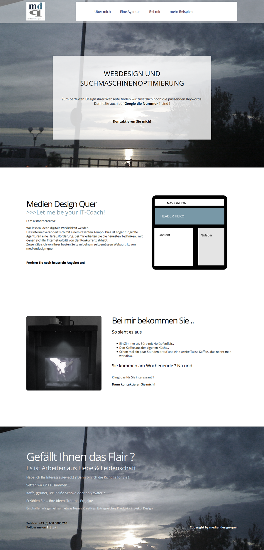 One Page Parallax 