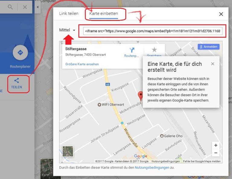 Google Maps responsive in Webseiten einbinden – Tipps & Tricks