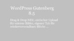 wordpress-gutenberg-8.5