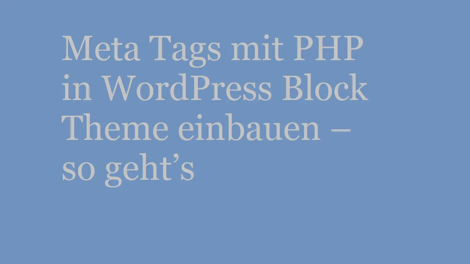 meta-tags-wordpress