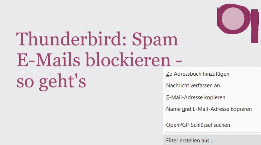 Thunderbird: Spam E-Mails blockieren – so geht’s
